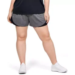 Women's Under Armour Plus Play Up Twist 3.0 Shorts -Cheap Clothing Store 19344453436 2