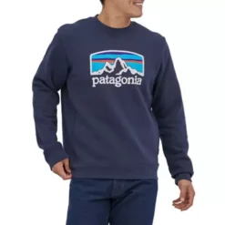 Men's Patagonia Fitz Roy Horizons Uprisal Crewneck Sweatshirt