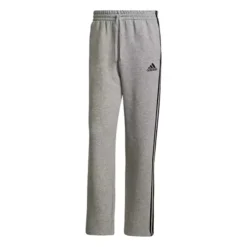 Men's Adidas Essentials Open Hem 3 Stripe Sweatpants -Cheap Clothing Store 19481110016 3