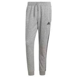 Men's Adidas Essentials Tapered Cuff 3 Stripe Joggers