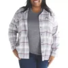 Women's Columbia Plus Pine Street Flannel Shirt -Cheap Clothing Store 19489572331