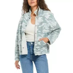 Women's Z Supply Maya Quilted Snap Jacket