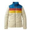 L.L.Bean Women's L.L. Bean Mountain Classic Colorblock Puffer Jacket -Cheap Clothing Store 19522749887