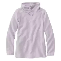 Women's L.L.Bean SoftLight Quilted Funnel Neck Pullover