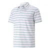 Men's Puma MATTR Striper Golf Polo
