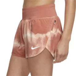 Women's Nike Dri-FIT Eclipse Mid-Rise Tie Dye Running Shorts