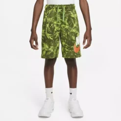 Boys' Nike Sportswear Washed All Over Print Lounge Shorts