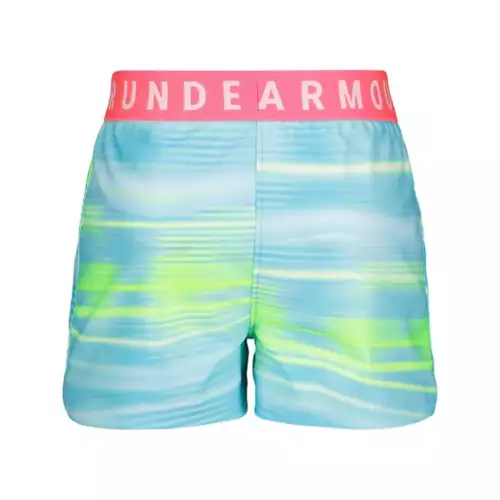 Toddler Girls' Under Armour Beam Stripe Play Up Shorts 4 Toddler Girls' Under Armour Beam Stripe Play Up Shorts - Image 2