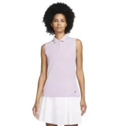 Women's Nike Dri-FIT Victory Classic Sleeveless Golf Polo