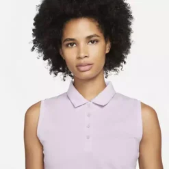 Women's Nike Dri-FIT Victory Classic Sleeveless Golf Polo -Cheap Clothing Store 19614894386 5