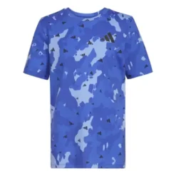 Boys' Adidas Strength Camo All Over T-Shirt