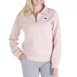 Women's The North Face Heritage Patch 1/4 Zip Pullover -Cheap Clothing Store 19624969896