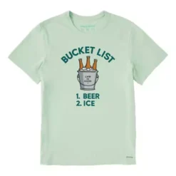 Men's Life Is Good Bucket List Crusher T-Shirt
