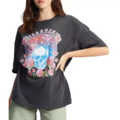 Women's Billabong Cosmic Garden Oversized Graphic Boyfriend T-Shirt