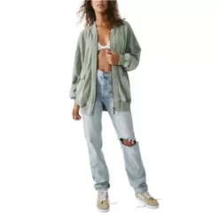 Women's Free People Robby Bomber -Cheap Clothing Store 19634787235 3