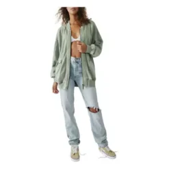 Women's Free People Robby Bomber -Cheap Clothing Store 19634787235 5
