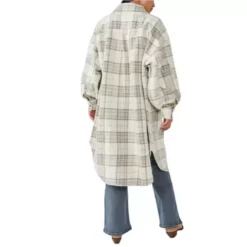 Women's Free People Long Ruby Shirt Jacket -Cheap Clothing Store 19679014654 2