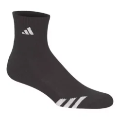 Men's Adidas Cushioned II 3 Pack Quarter Socks