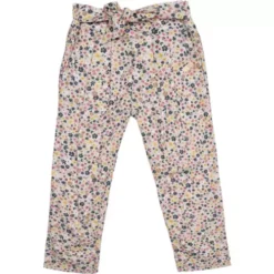 Girls' Nano Lightweight Floral Tie Waist Pants