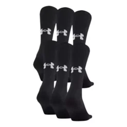 Kids' Under Armour Training Cotton 6 Pack Crew Socks -Cheap Clothing Store 88309679794 1