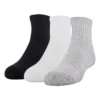 Kids' Under Armour Training Cotton 3 Pack Quarter Socks