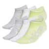Women's Adidas Linear Superlite Color Wash No Show 6 Pack Crew Running Socks -Cheap Clothing Store 88825412410