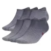 Men's Adidas Superlite Badge Of Sport 2 6-Pack No Show 2 Pack Crew Running Socks