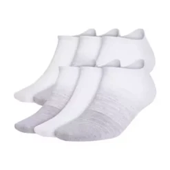 Men's Adidas Superlite Badge Of Sport 2 6 Pack Ankle Socks