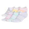Kids' Adidas Superlite Ombre 6 Pack Ankle Socks